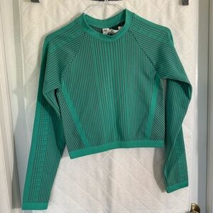Fabletics Green Long Sleeve Top
